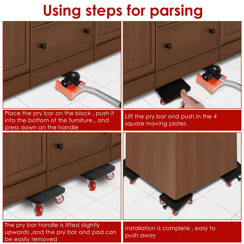 MoveMate PowerSet 2.0 | Verplaats Zware Meubels Zonder Moeite!